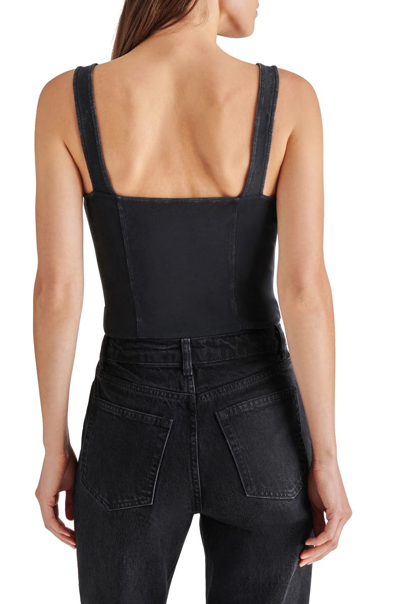 Steve Madden Lailah Stretch Cotton Bodysuit, Alternate, color, 