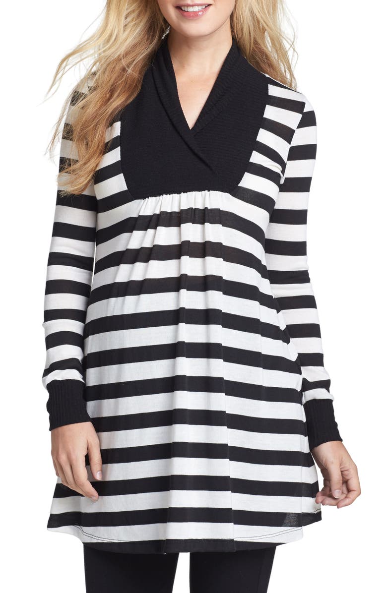 Nom Maternity 'Tanya' Jersey Maternity Tunic, Main, color,