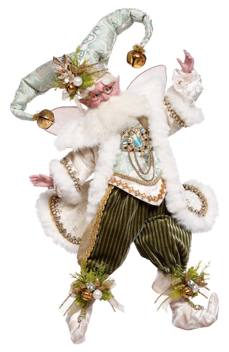 Mark Roberts Joyeux Noel Fairy, Medium, Main, color, Mint Green
