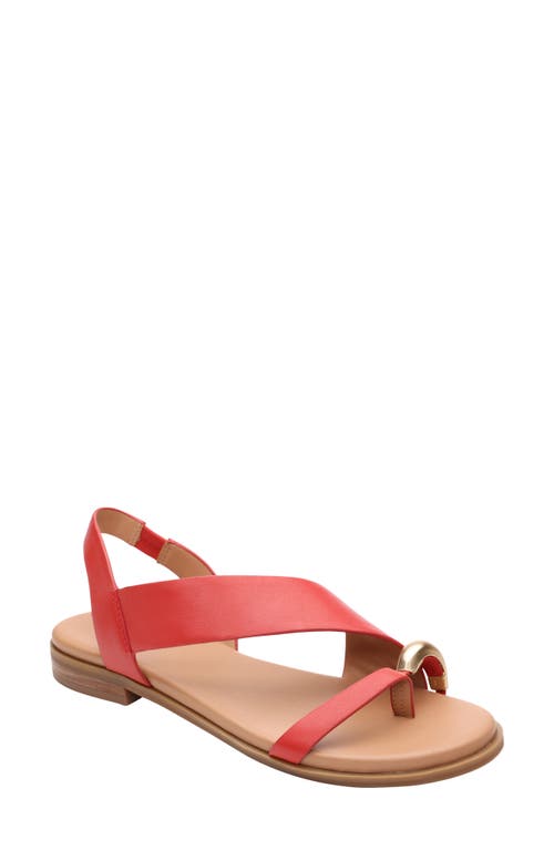 Sanctuary Suave Slingback Sandal In Coral Red