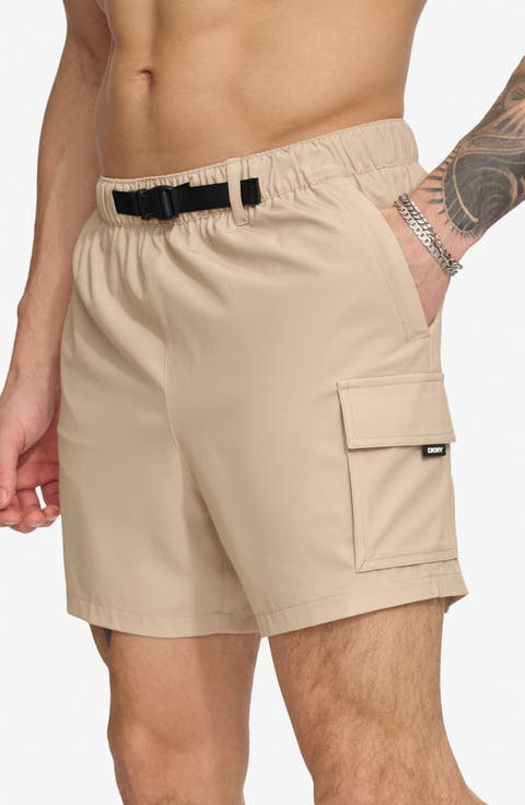 Cargo Volley Stretch Swim Trunks