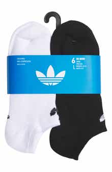 adidas 6-Pack Assorted Original Trefoil Low Cut Socks
