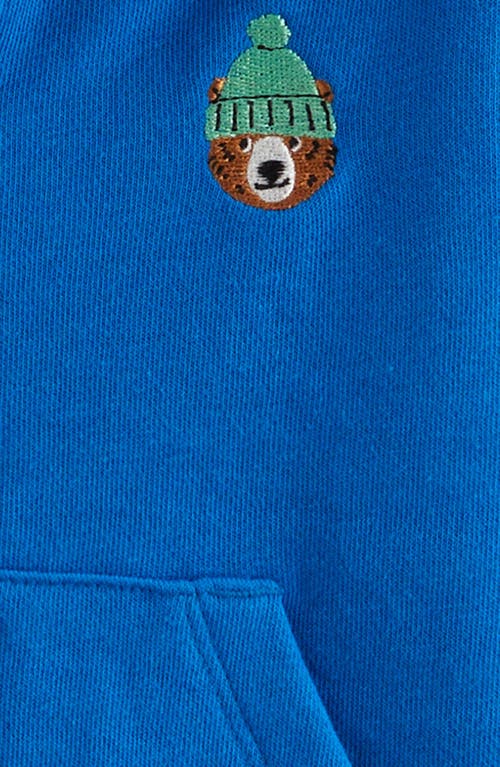 Tucker + Tate Fleece Line Hooded Jacket In Blue