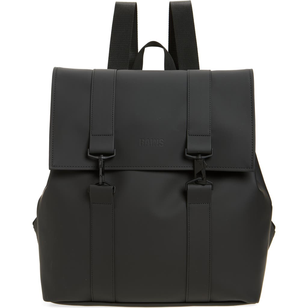 Rains Msn Cargo Waterproof Backpack In Black