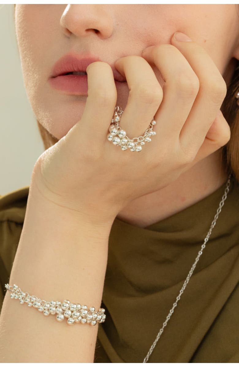 Bearfruit Jewelry Sterling Silver Vivienne Bracelet Dainty Chain Jewelry, Alternate, color, 