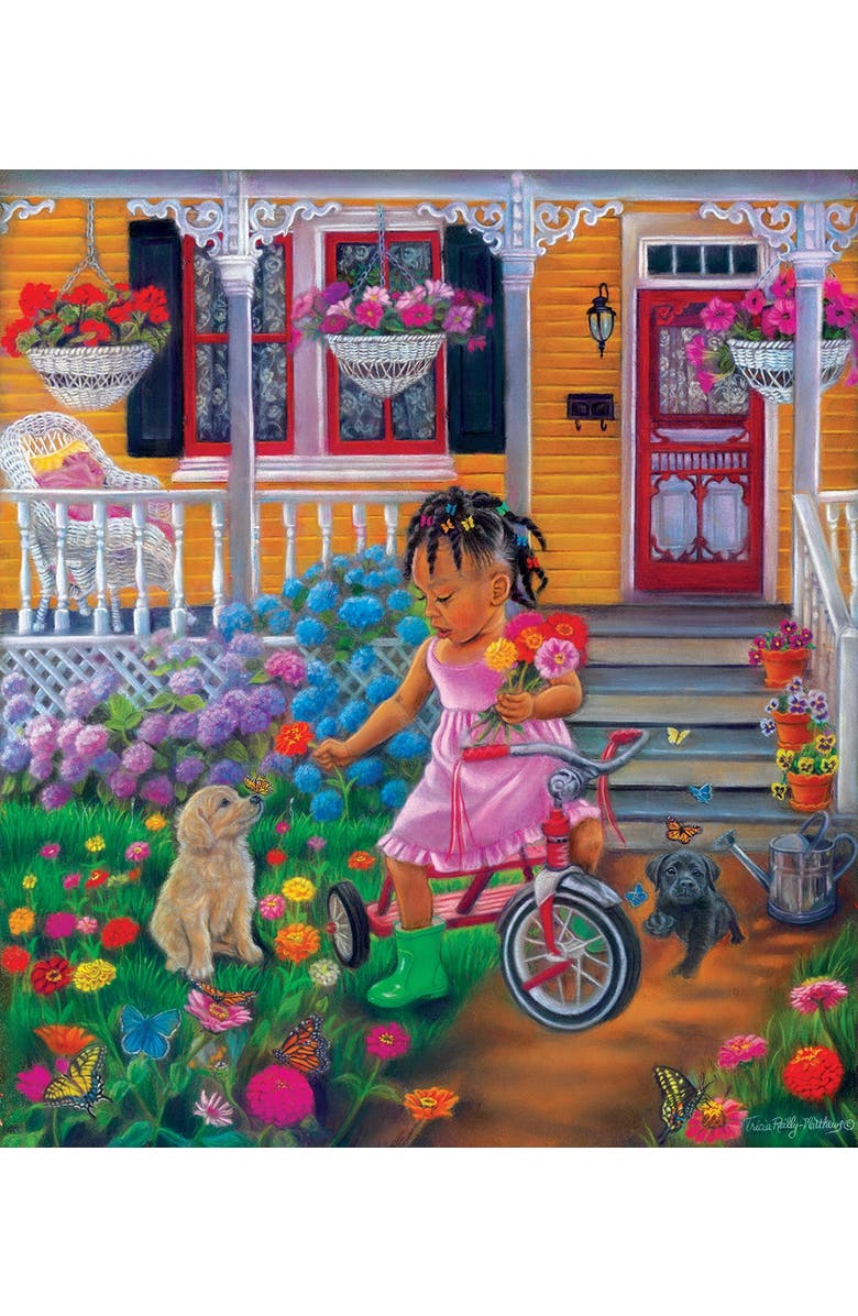 Sunsout Grandma's Garden 300 piece Jigsaw Puzzle for Adults, Alternate, color, Multicolor