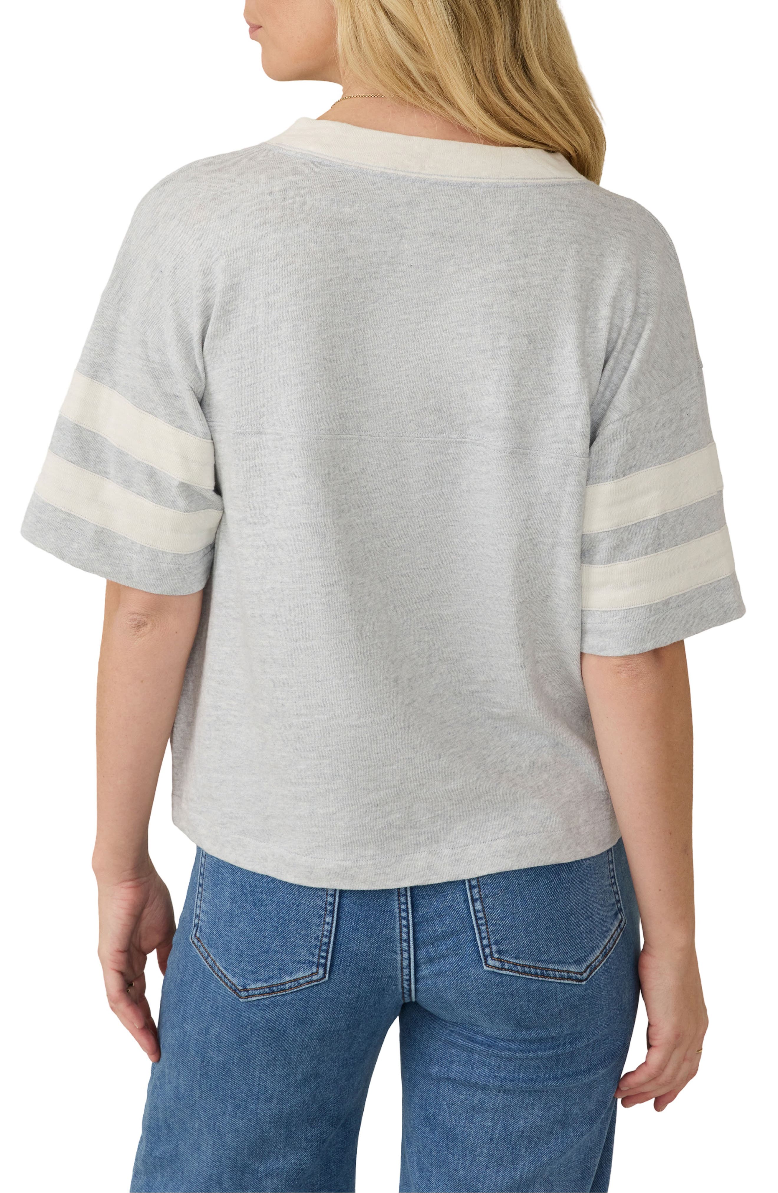 Varsity Stripe Organic Cotton T-Shirt - image 2