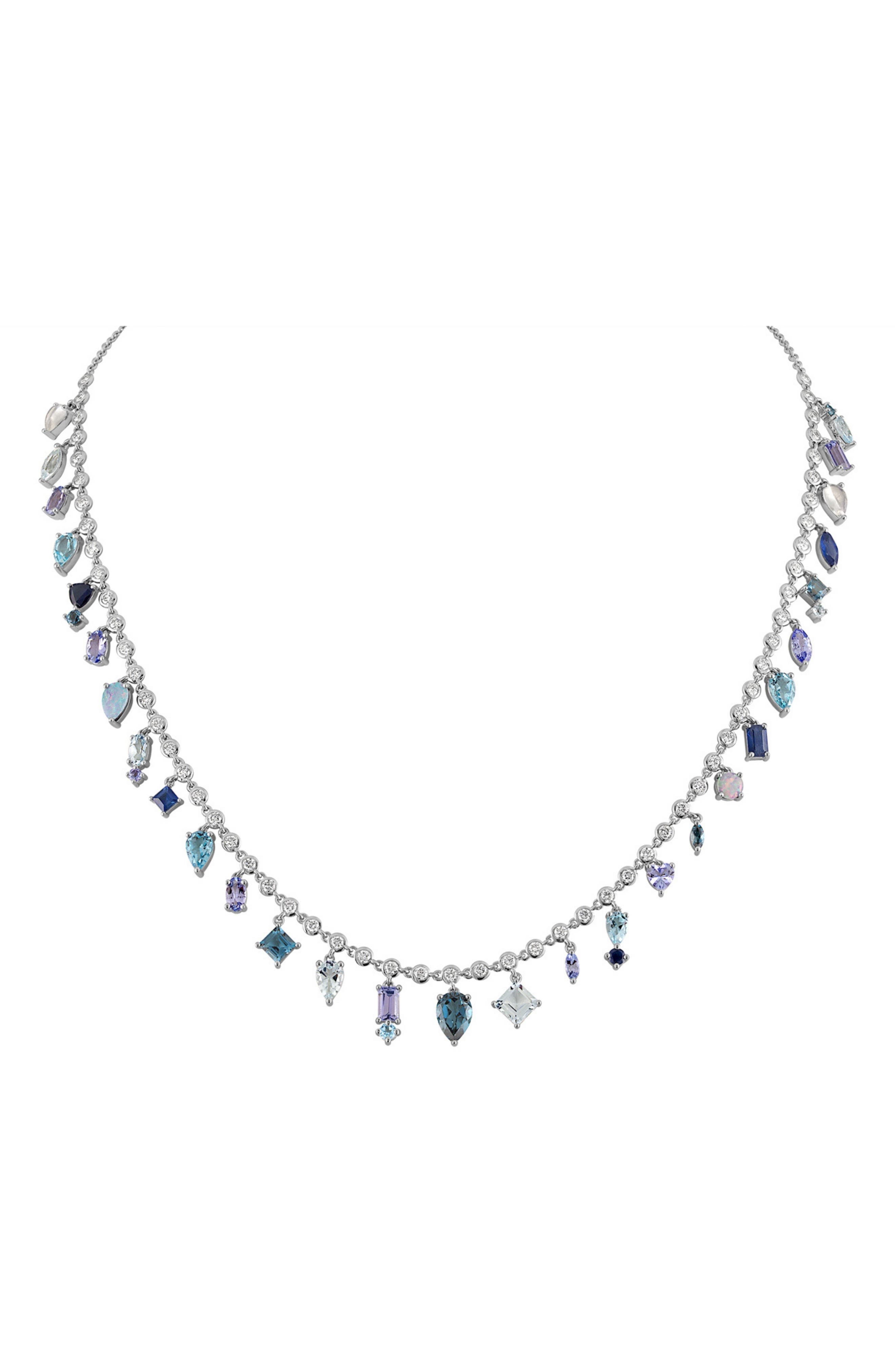 WHITE GOLD, SHADES OF BLUE