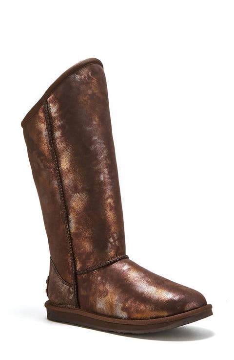Cosy Genuine Shearling Tall Boot (Women)