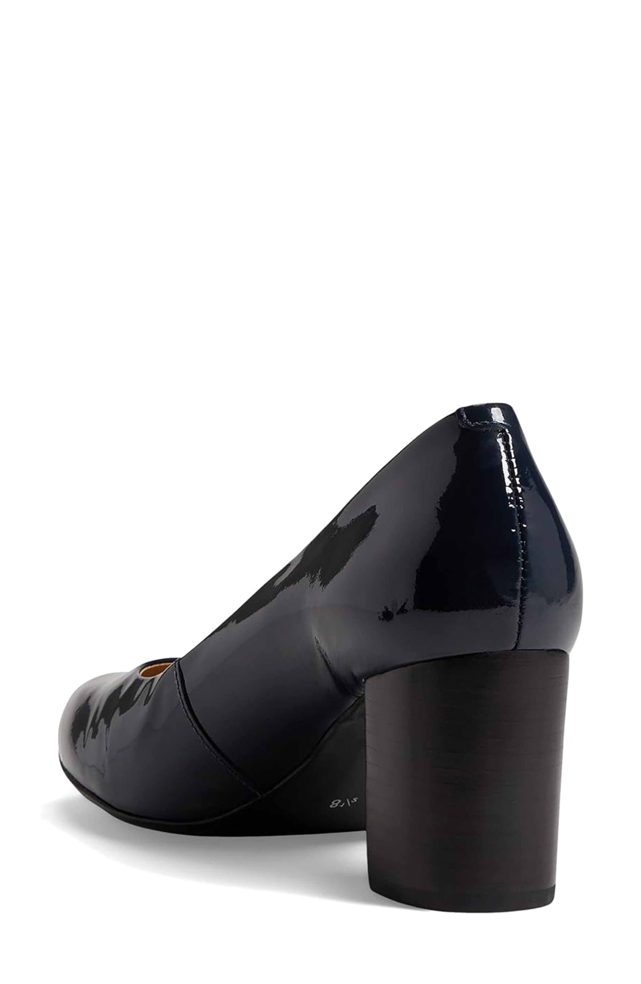 Marc Joseph New York Midtown Pump, Alternate, color, Navy Patent