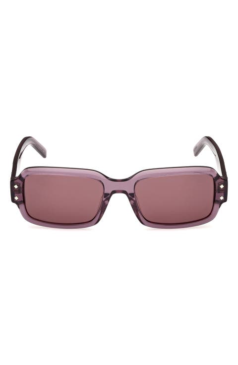 54mm Rectangular Sunglasses