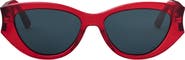 DIOR 'DiorGlow B1I 53mm Cat Eye Sunglasses