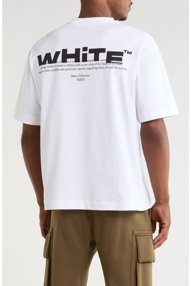 Logo Graphic T-Shirt, Alternate, color, WHITE/BLACK