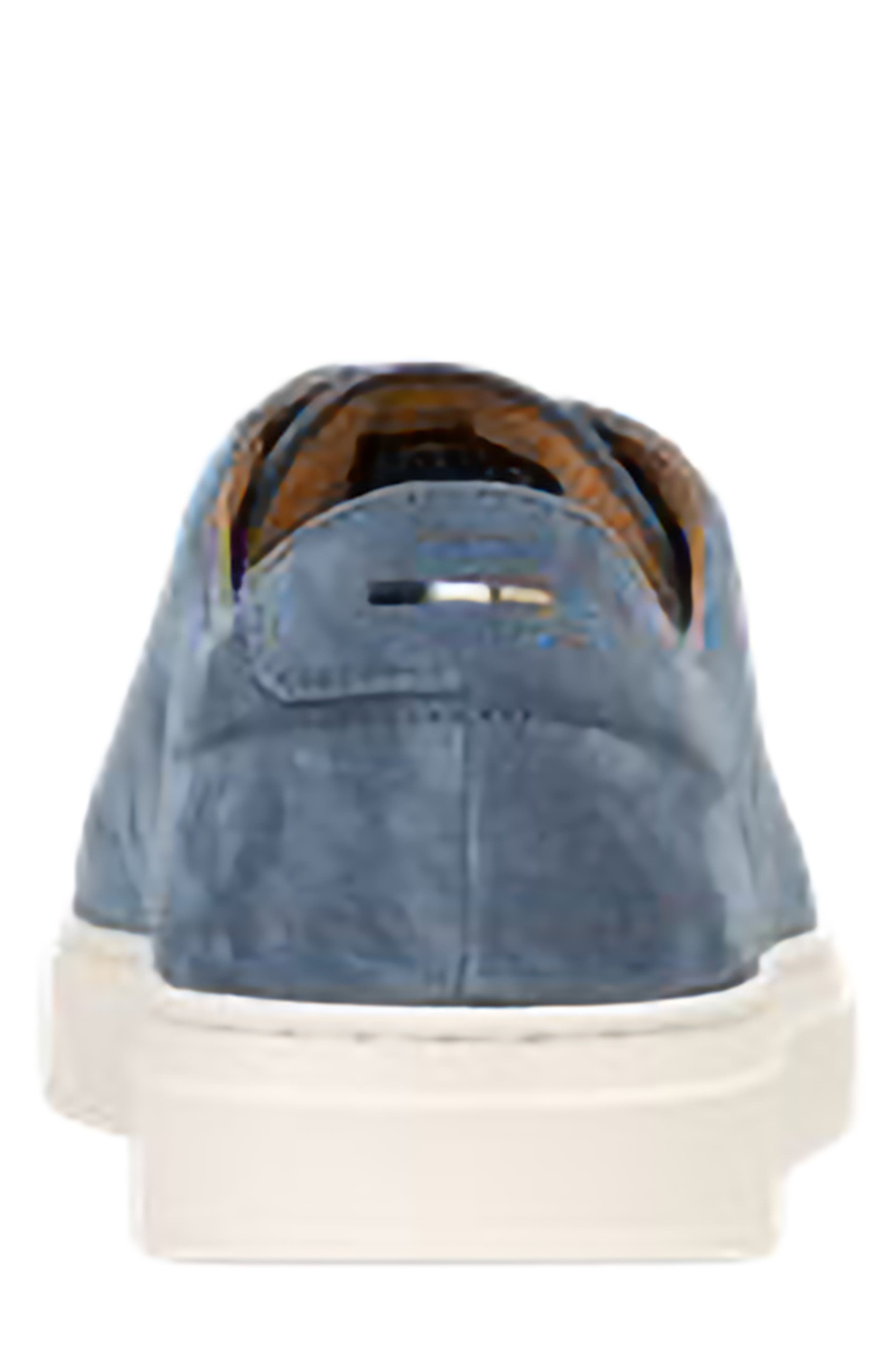 Kieran Suede Low Top Sneaker, Alternate, color, BLUE SUEDE
