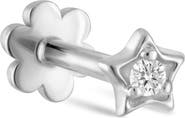 MARIA TASH Diamond Solitaire Single Stud Earring
