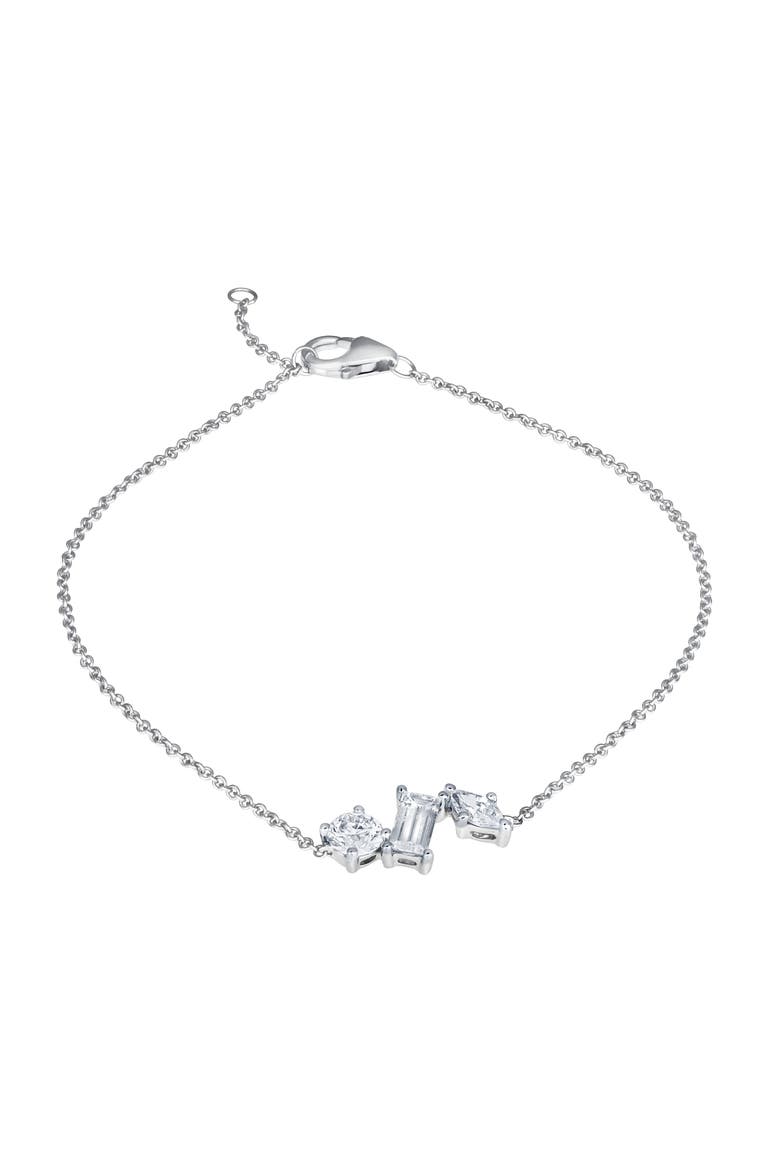 Whisper 14K Gold Lab Grown Diamond Bracelet - 0.75 Ct, Main, color, 14K White Gold