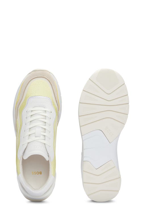 Hugo Boss Boss Skylar Runn Sneaker In Multi