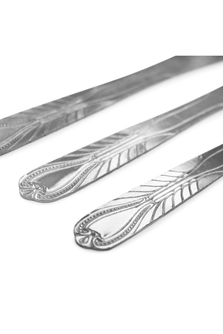 Everyday Jasper 18 Piece Dinner Knife Set, Alternate, color, Silver