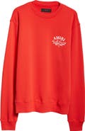 AMIRI Arts District Cotton Crewneck Graphic Sweatshirt