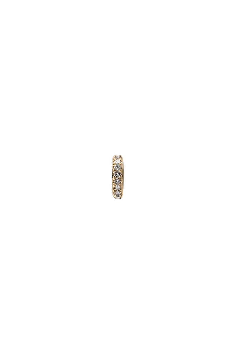 Diamond Pave Rondelle Charm 14K, Alternate, color, 14K Gold