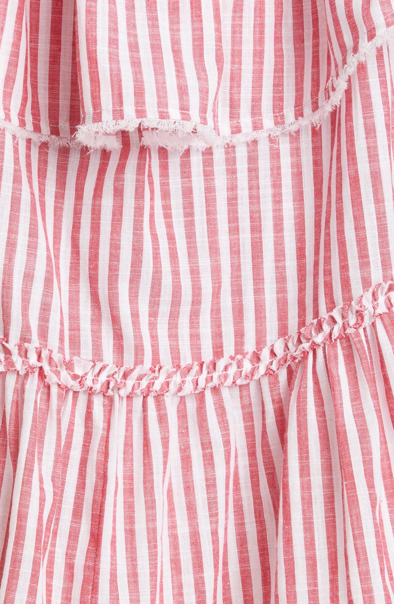 Cinq à Sept Avva Stripe Tiered Sundress, Alternate, color, 
