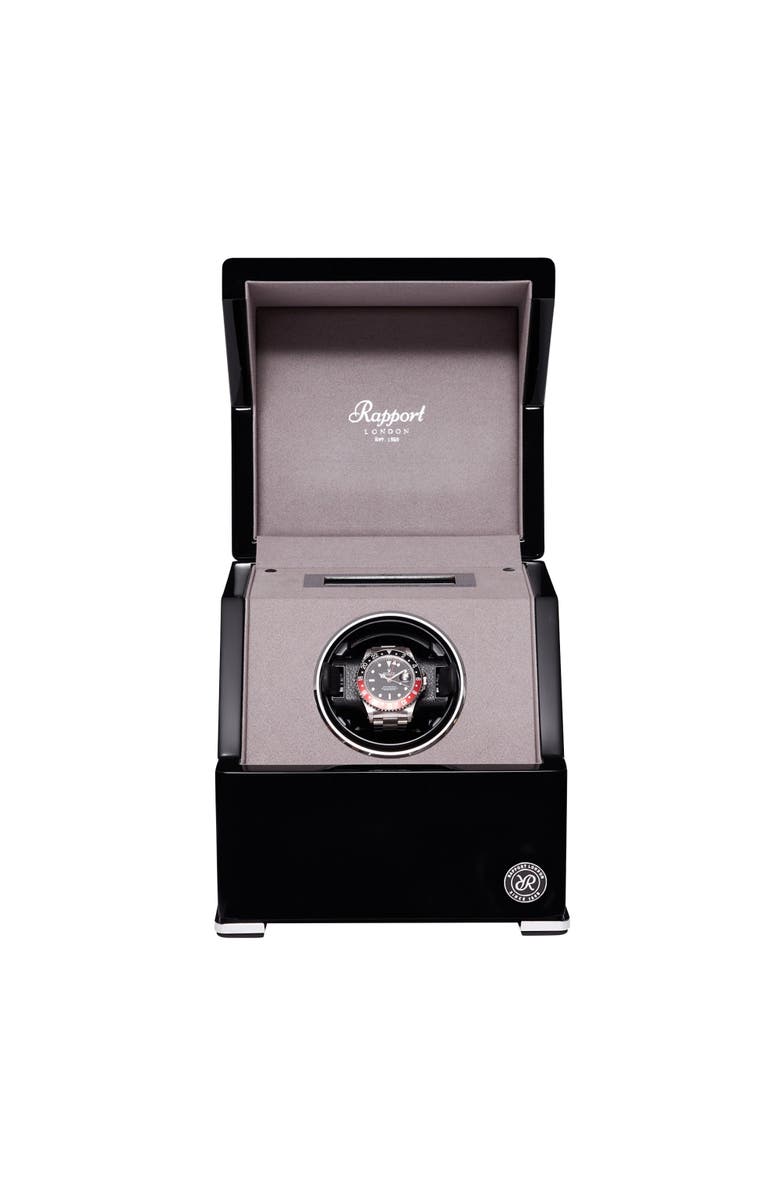 Rapport London PERPETUA SINGLE WATCH WINDER, Main, color, Ebony