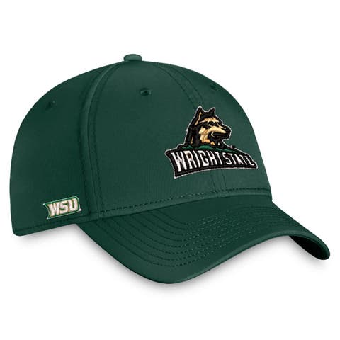 Men's Top of the World  Green Wright State Raiders Reflex Performance Flex Hat