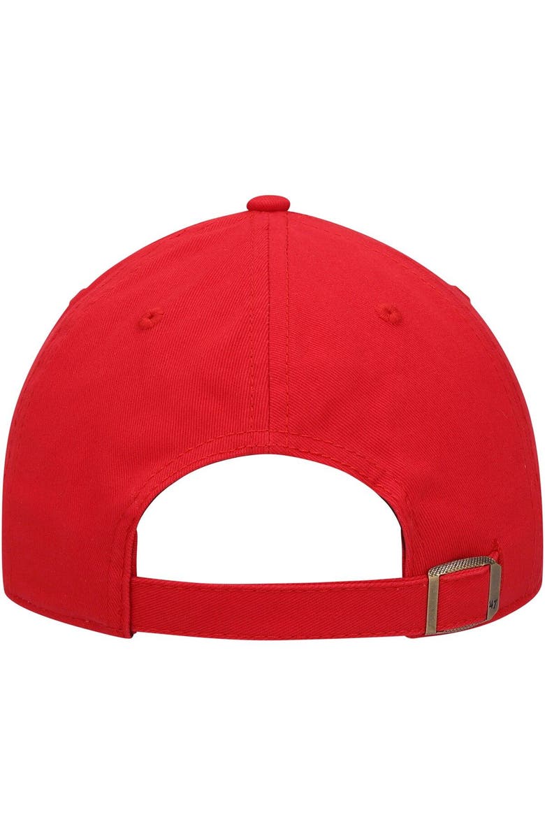'47 Women's '47 Red Houston Rockets Miata Clean Up Logo Adjustable Hat, Alternate, color, Red