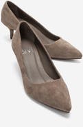 Forever & Always Shoes Jalen Leather Stiletto Pump