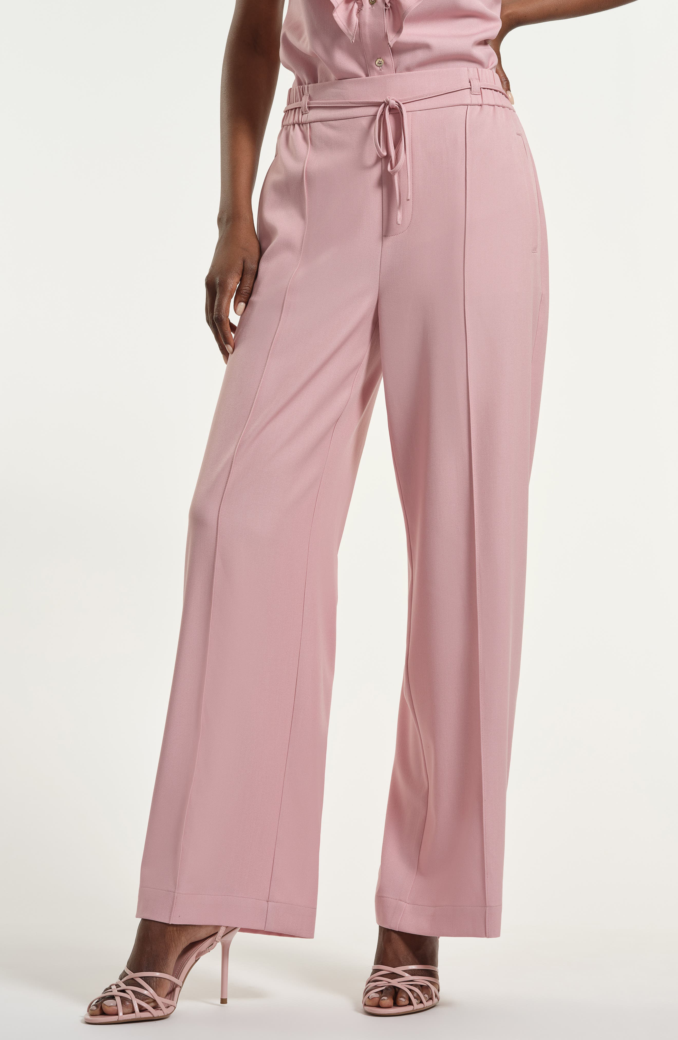 Cotton Chambray Pull-On Pants - image 3