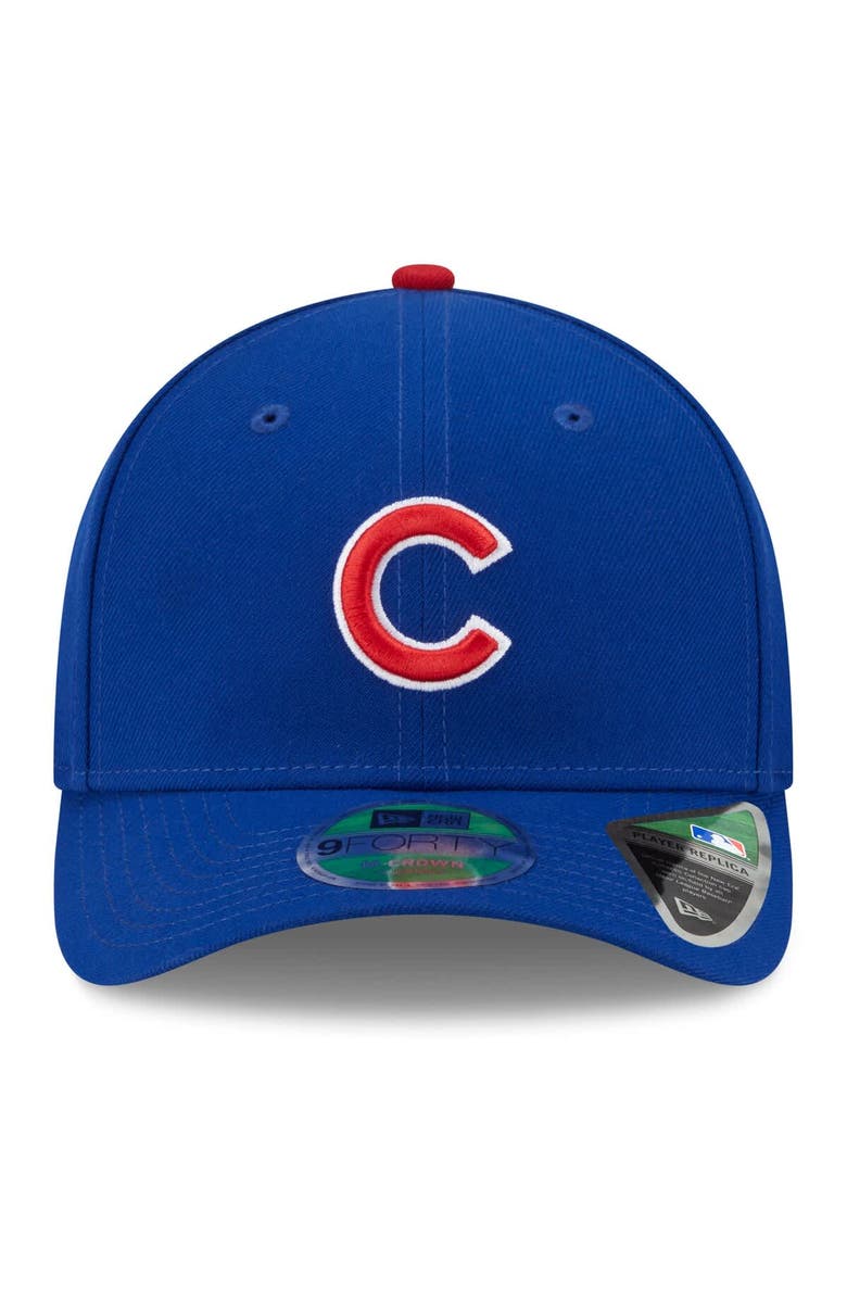 New Era Men's New Era Blue Chicago Cubs 2025 MLB Postseason Side Patch 9FORTY Adjustable Hat, Alternate, color, Blue