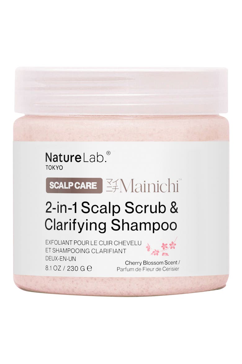 Perfect Clean 2-in-1 Scalp Scrub & Clarifying Shampoo, Main, color, SAKURA