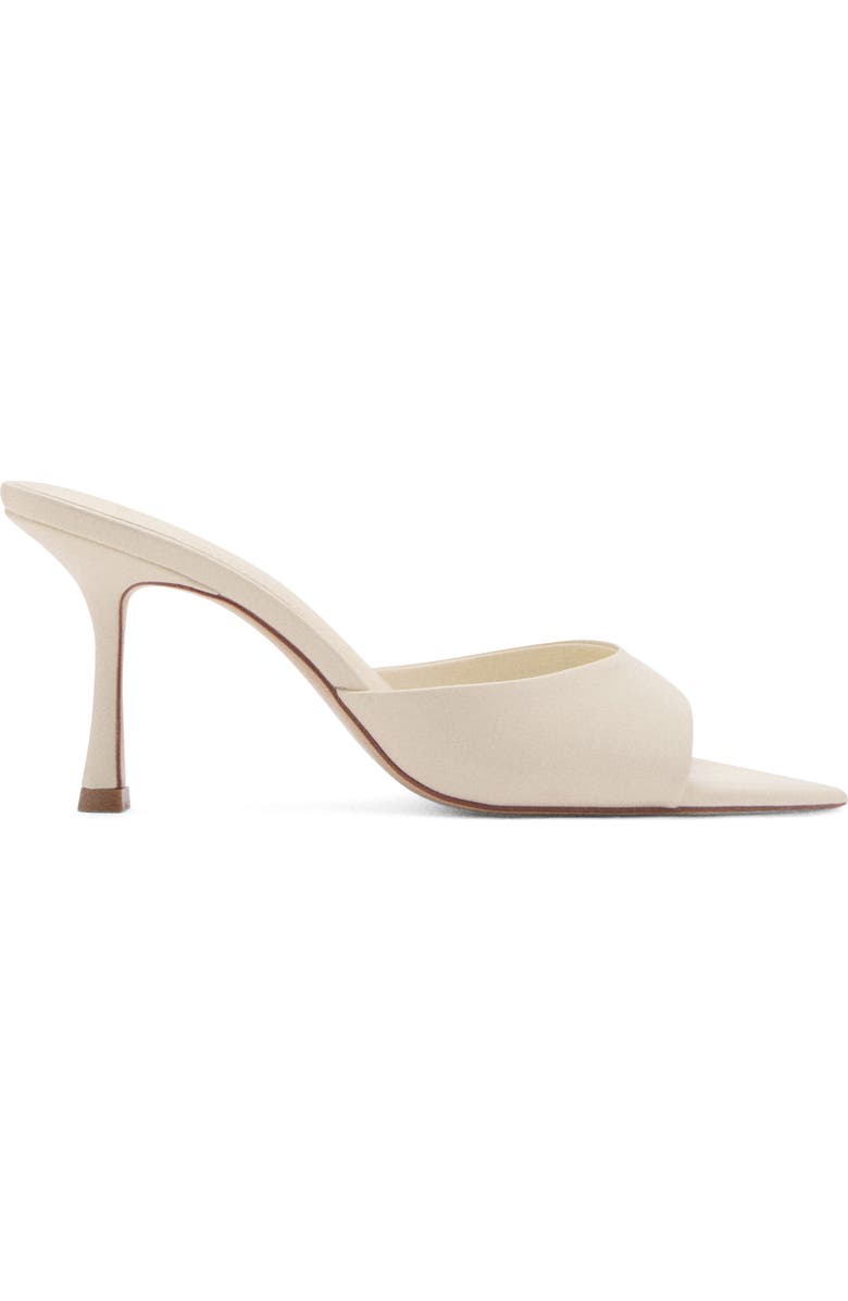 MANGO Pointed Toe Sandal, Alternate, color, White