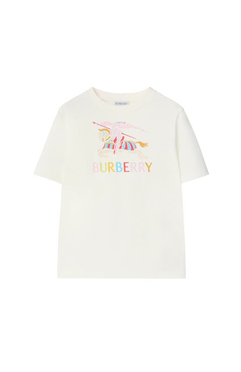 Girls' Multicolour Knight Cotton T-shirt