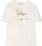 Burberry Girls' Multicolour Knight Cotton T-shirt