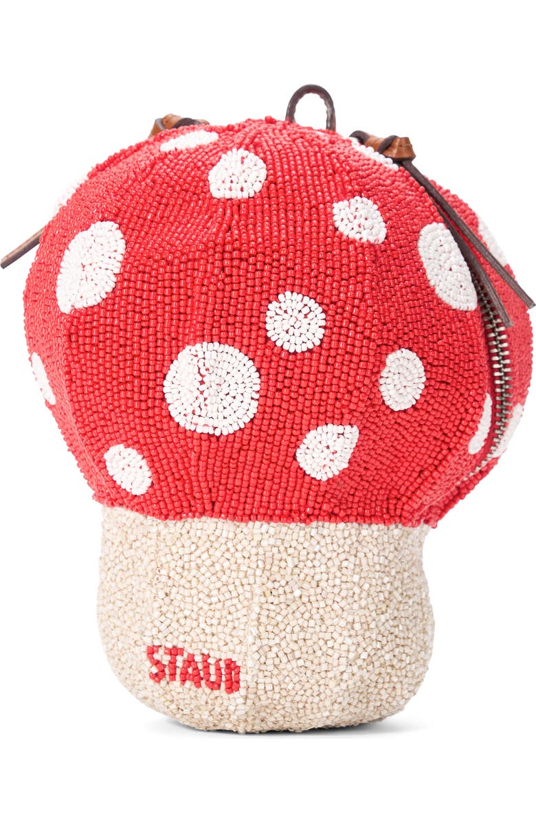 STAUD Shroom Beaded Bag, Alternate, color, Mushroom