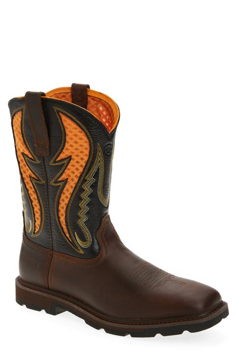Groundbreaker Western Work Boot (Men)