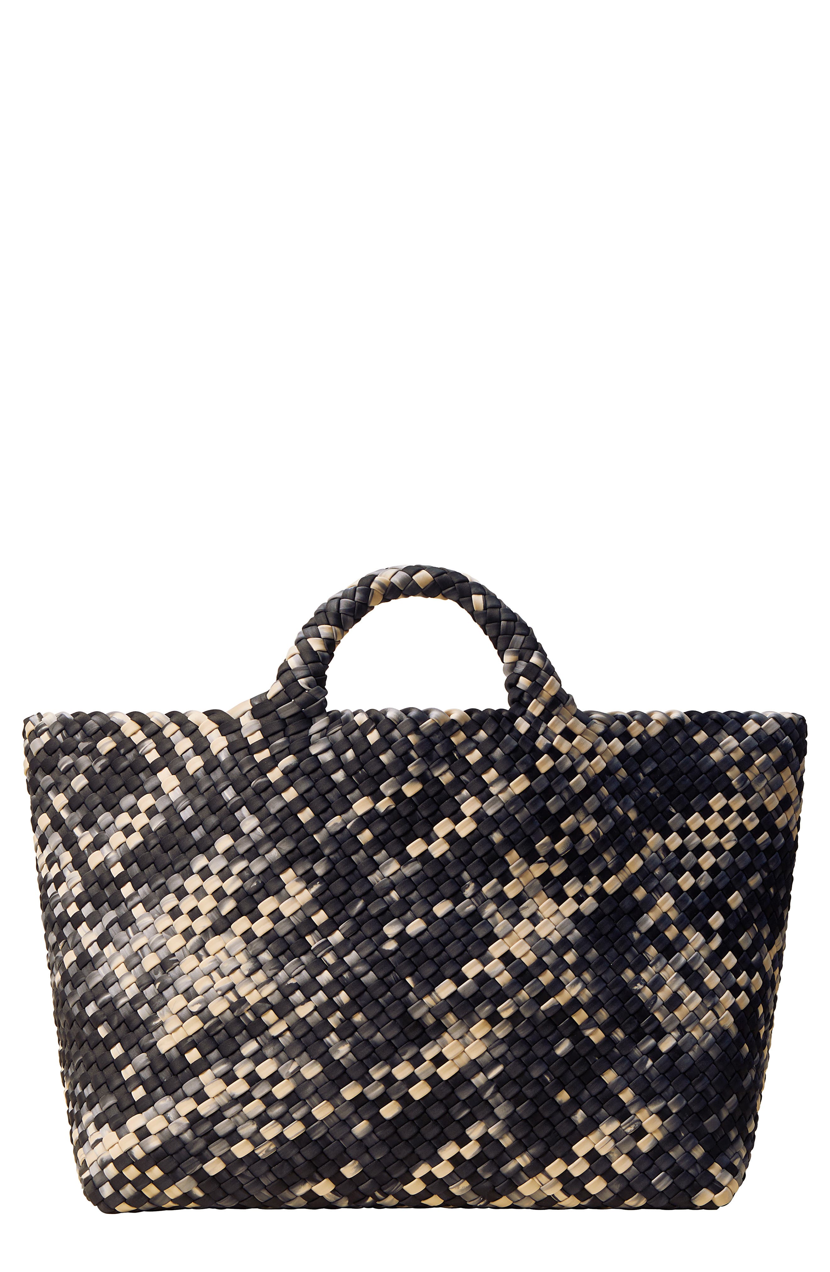 NAGHEDI Large St. Barths Watercolor Tote in Nimbus 