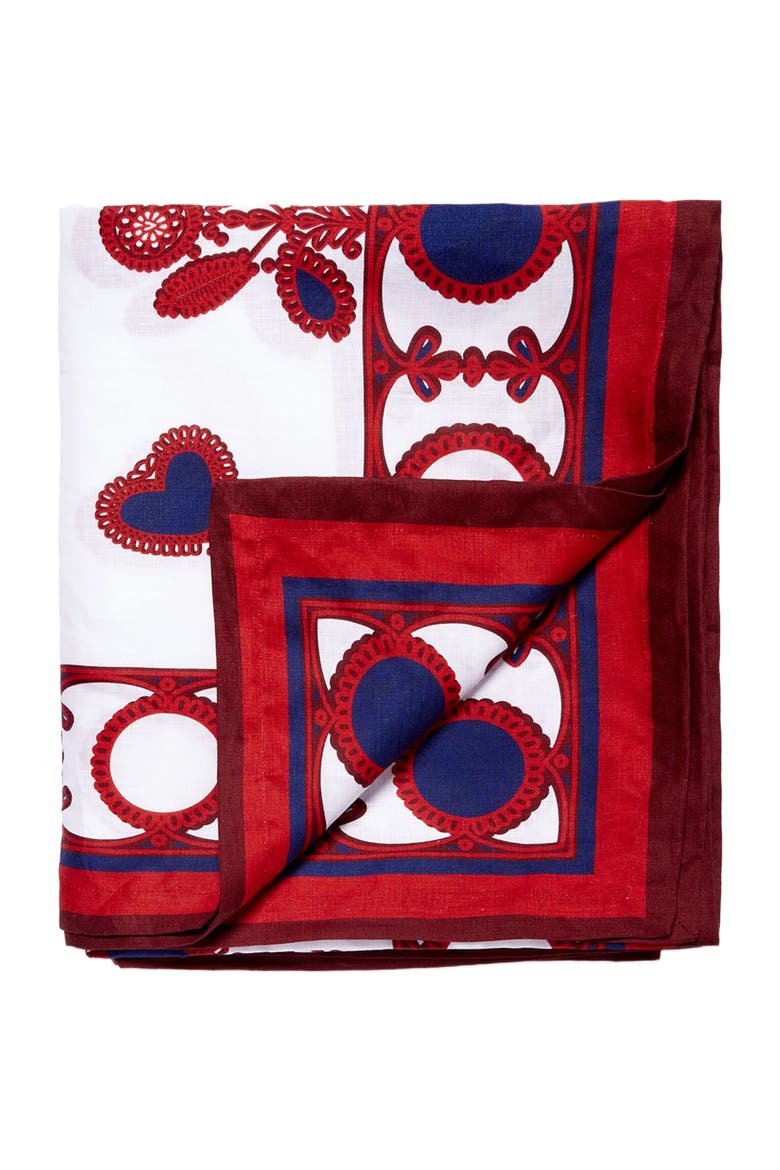Medium Tablecloth (180X280) Parnaveg Cuore Multicolor, Main, color, Parnaveg Cuore Multicolor