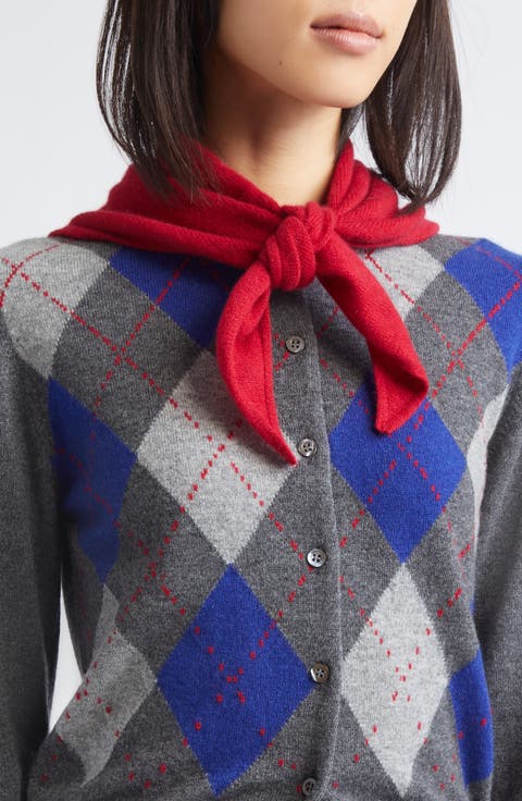 Reel Cashmere Triangle Scarf