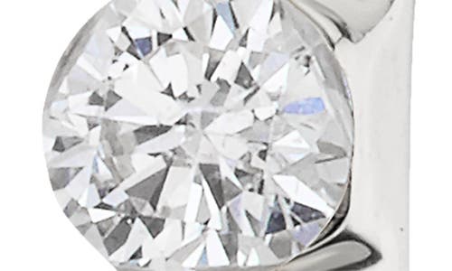 MARIA TASH MARIA TASH INVISIBLE SET DIAMOND SINGLE CLICKER HOOP EARRING 