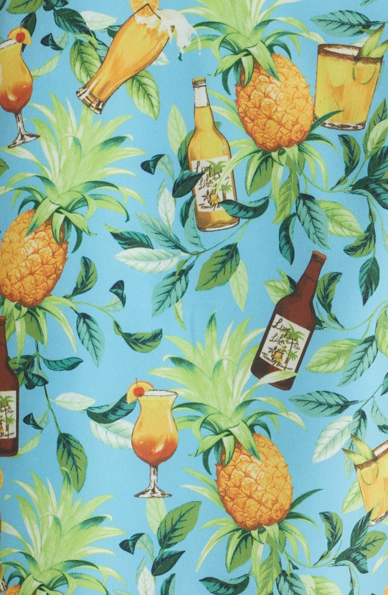 Tommy Bahama Amalfi Coast Island Brews Swim Trunks, Alternate, color, Air Blue