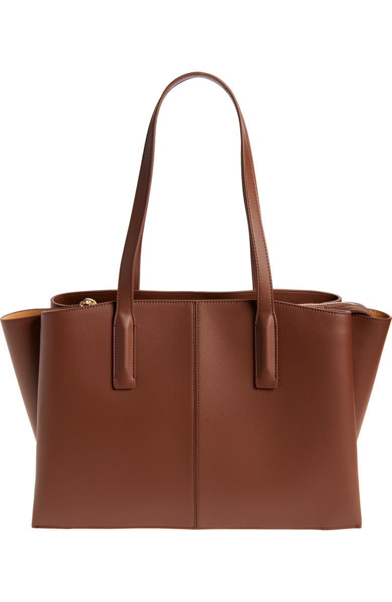Freja New York Paloma Faux Leather Tote, Main, color,