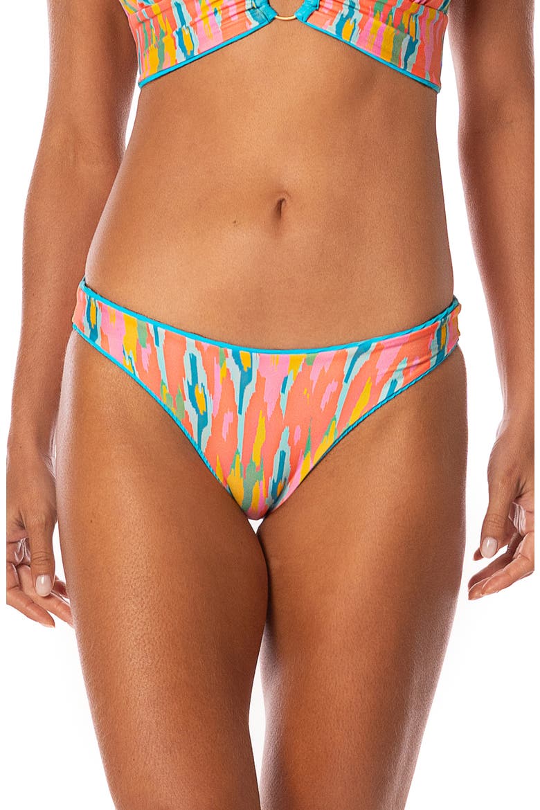 Aqua Dream Sublimity Reversible Side Tie Bikini Bottoms, Alternate, color, AQUAMARINE