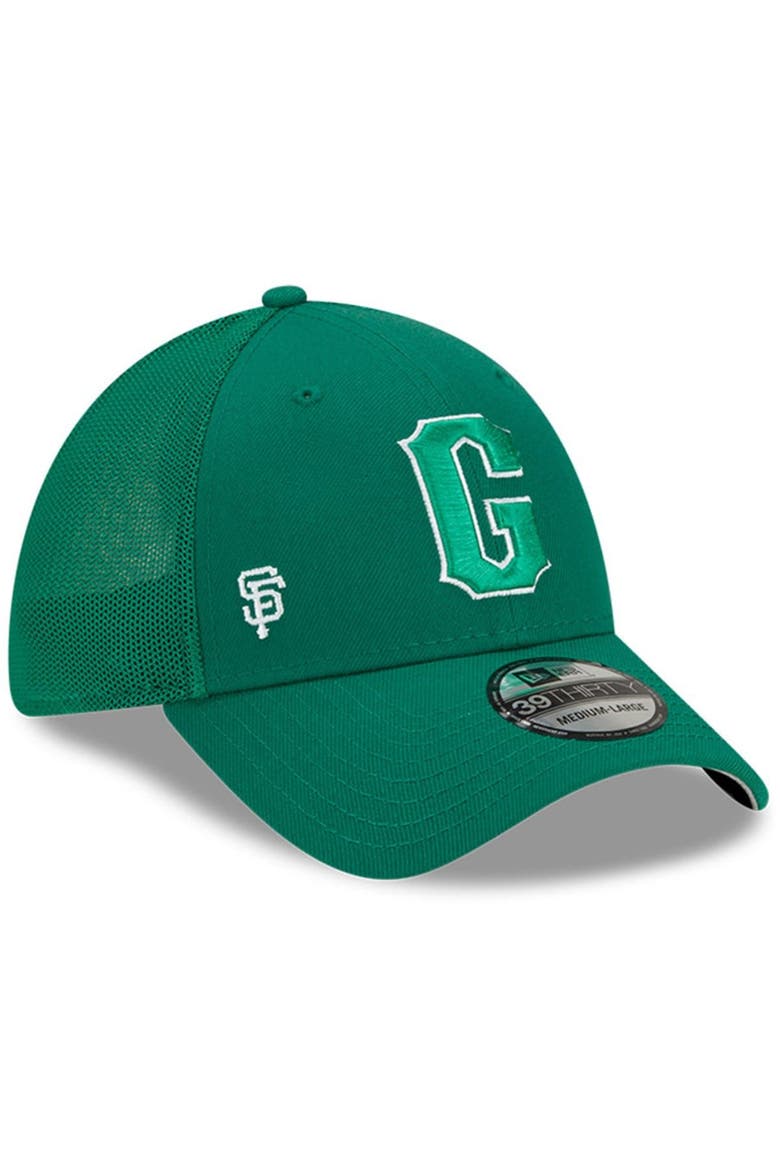 Men's New Era Green San Francisco Giants St. Patrick's Day 39THIRTY Flex Hat, Alternate, color, Green