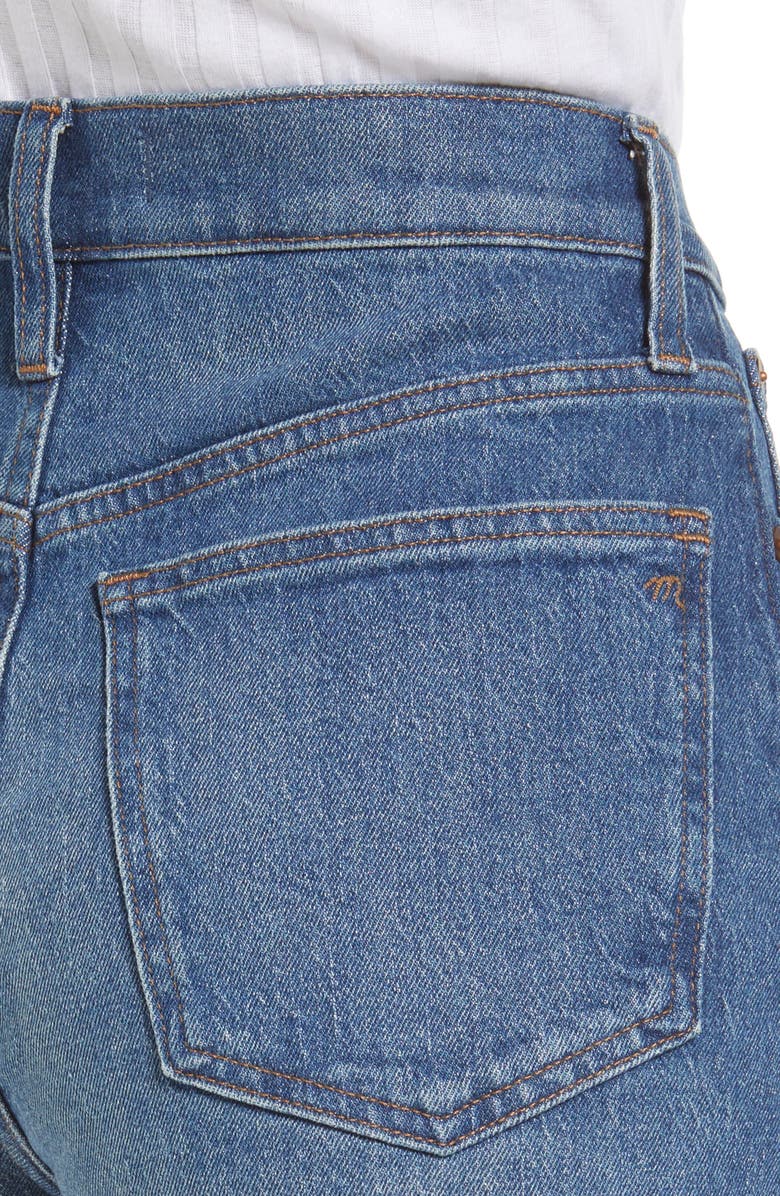 Madewell Women's The Perfect Long Jean Shorts, Alternate, color,