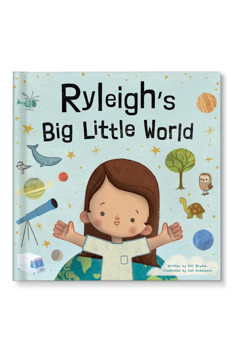 Long Hair Big Little World Personalized Book, Main, color, MULTI