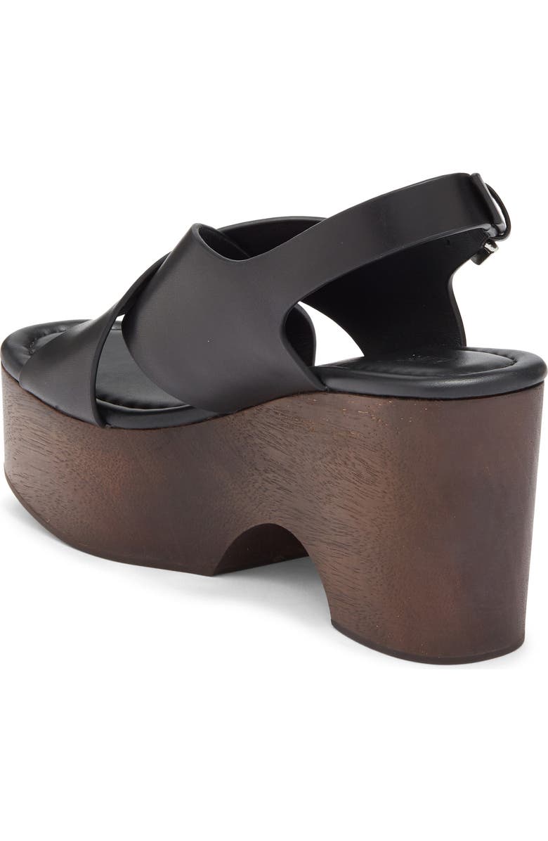 PAIGE Reid Slingback Platform Sandal, Alternate, color, Black