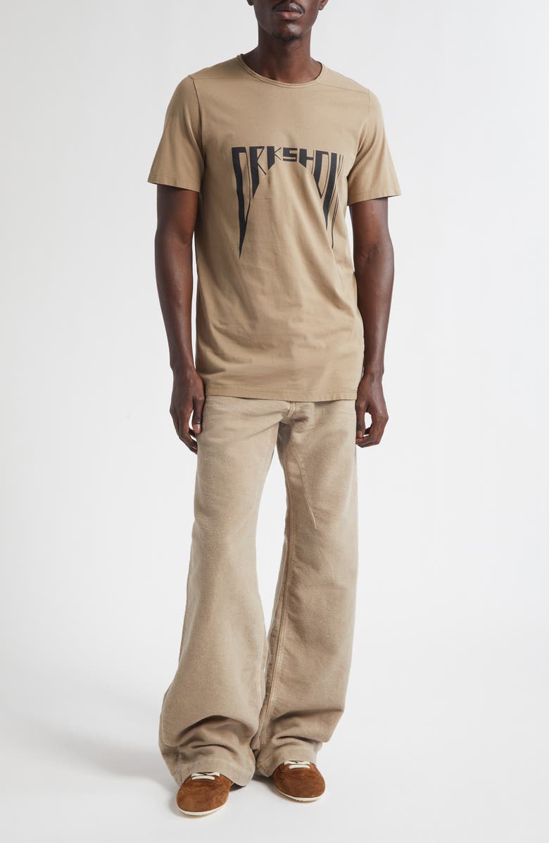 Rick Owens DRKSHDW Level DRKSHDW Graphic T-Shirt, Alternate, color, Dirt Pearl/ Black