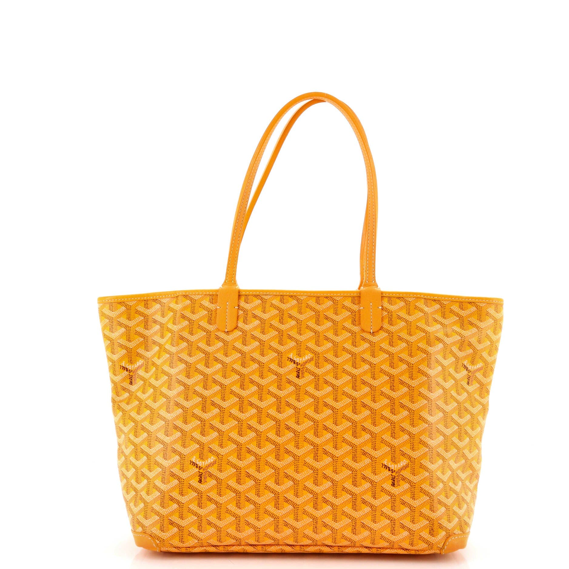 Artois Tote Coated Canvas PM, Alternate, color, Yellow